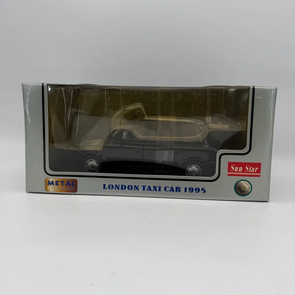 SUN STAR London Taxi Cab 1998 Diecast Model Car 1:18